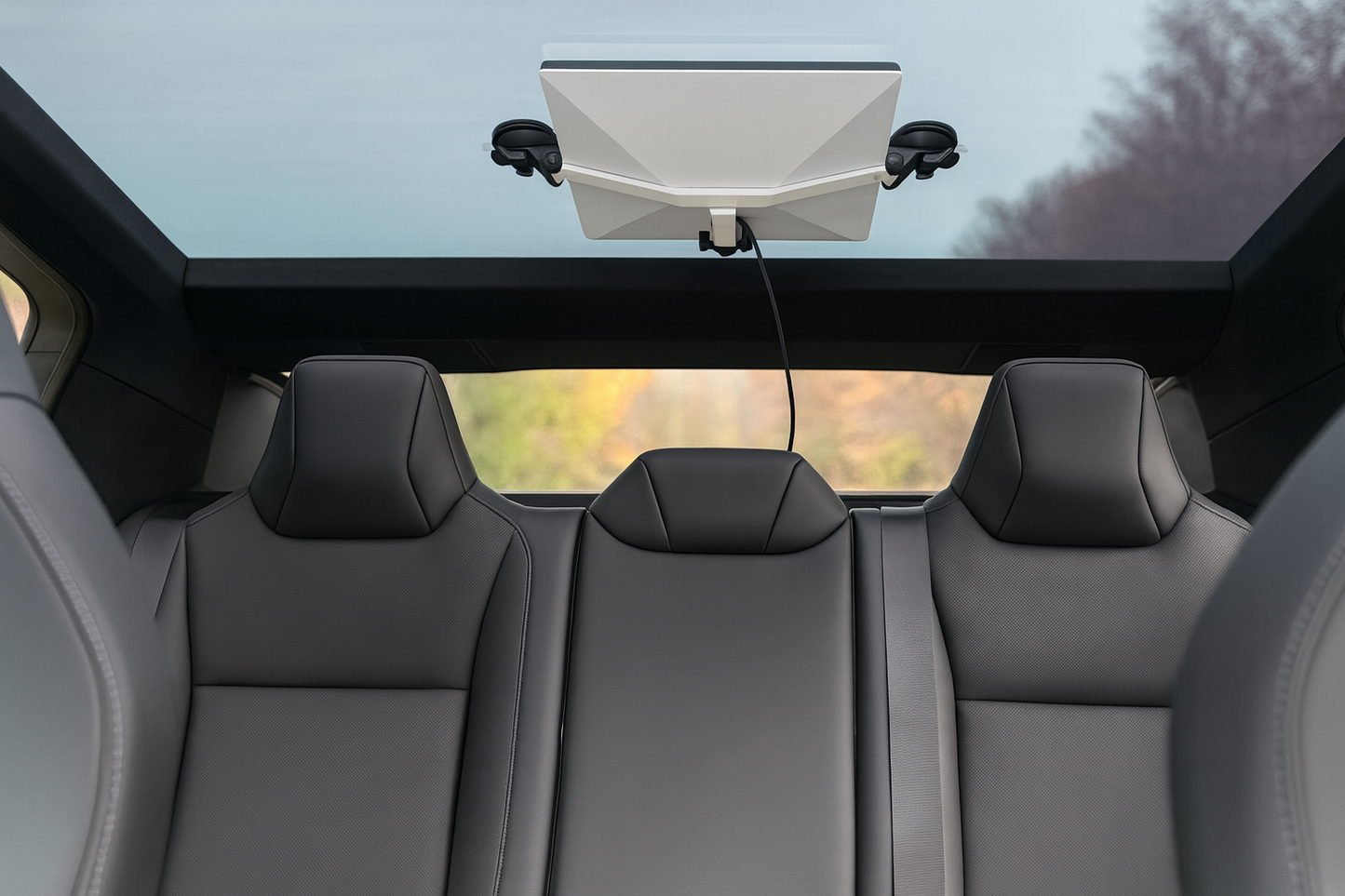 ConTronX Starlink Mini Suction Cup Mount – Portable Starlink Vehicle & Window Mount