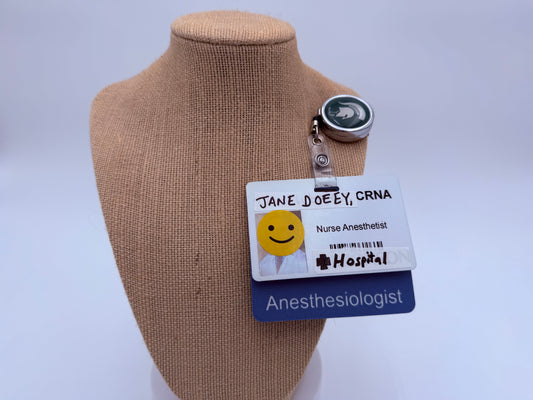 AirTag Badge Buddy for Anesthesiologists