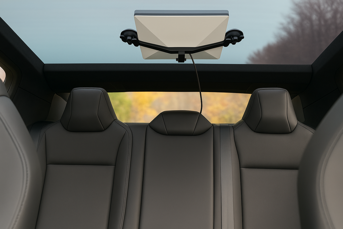 ConTronX Starlink Mini Suction Cup Mount – Portable Starlink Vehicle & Window Mount