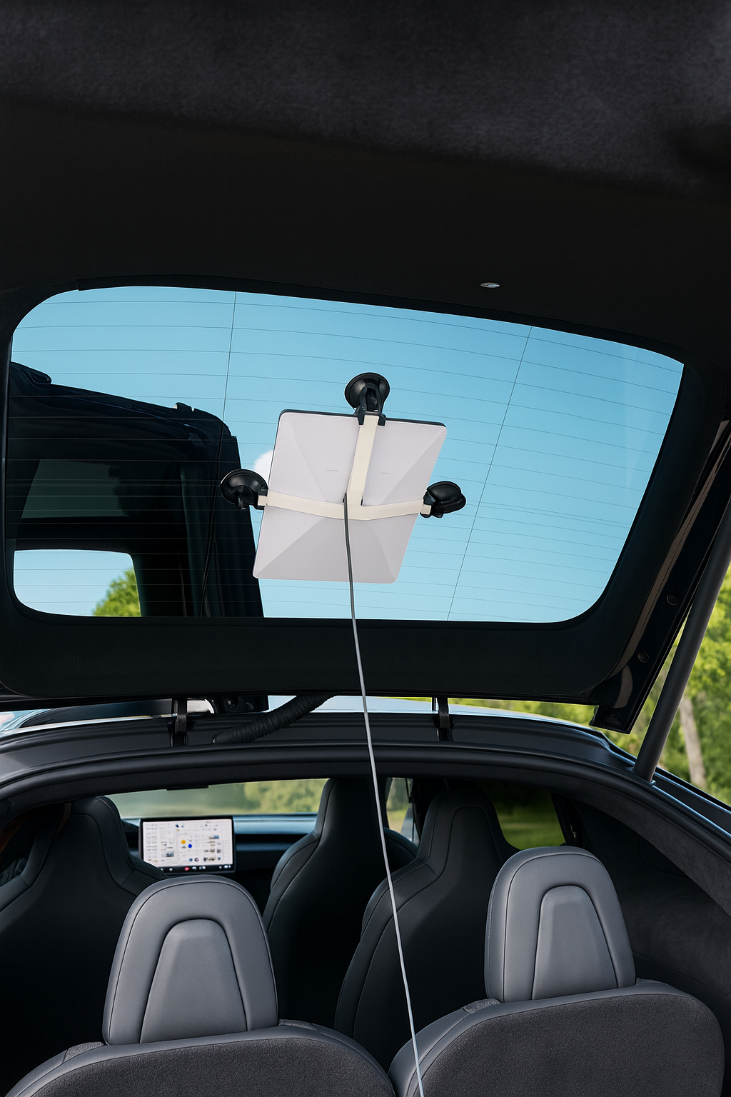 ConTronX Starlink Mini Suction Cup Mount – Portable Starlink Vehicle & Window Mount