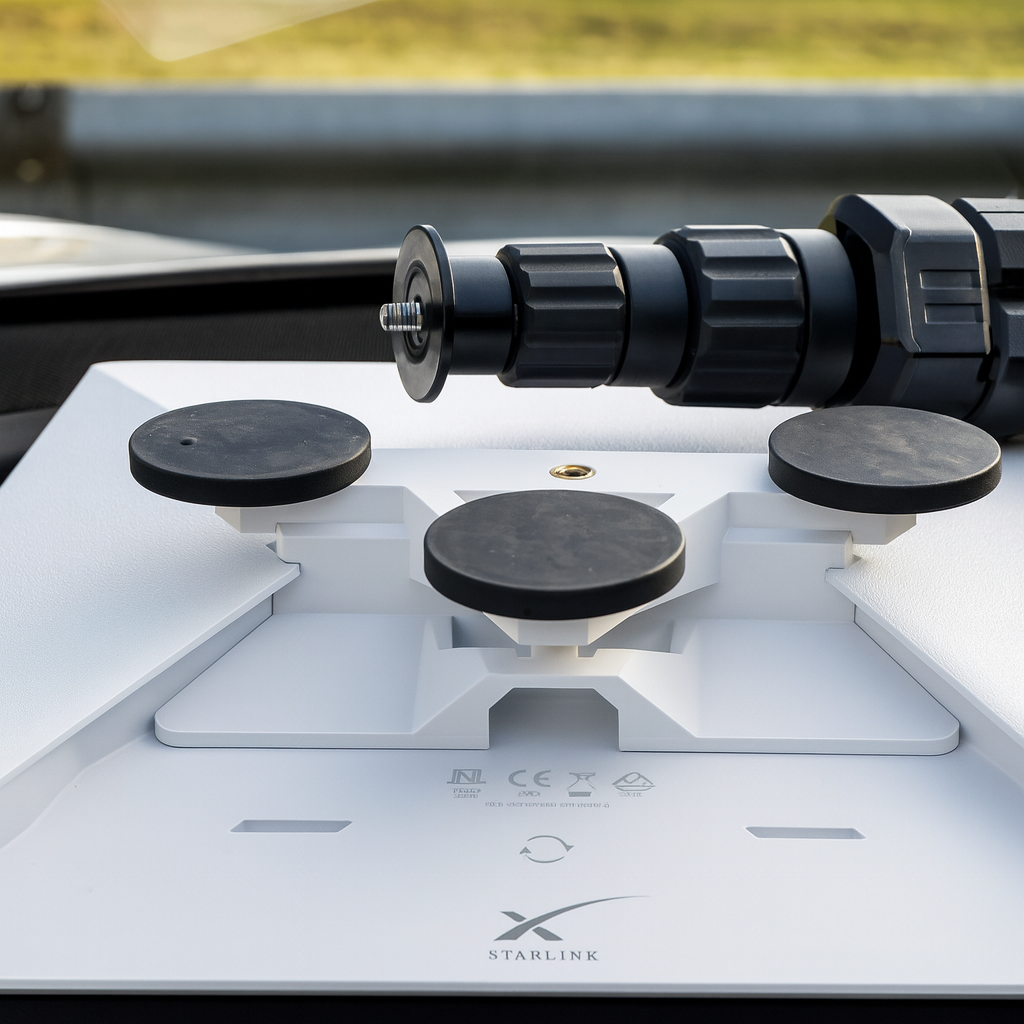 ConTronX Starlink Mini 4-in-1 Dashboard Mount – Secure, Versatile & Travel-Ready