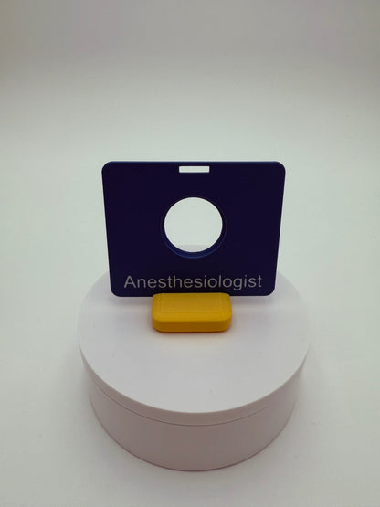 AirTag Badge Buddy for Anesthesiologists