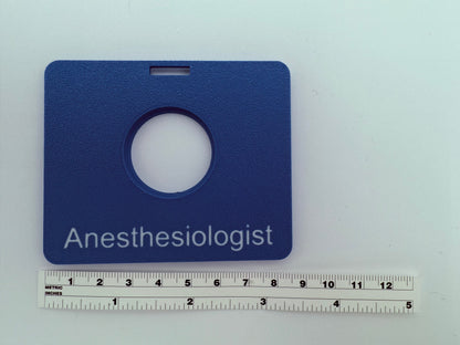AirTag Badge Buddy for Anesthesiologists