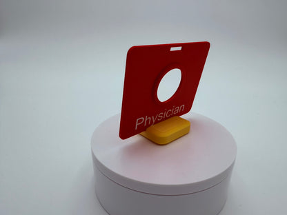 AirTag Badge Buddy for Physicians