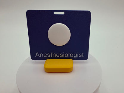 AirTag Badge Buddy for Anesthesiologists