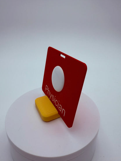 AirTag Badge Buddy for Physicians
